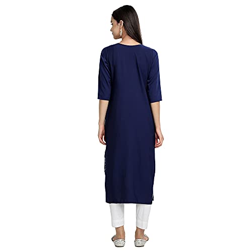 Image of Women's Crepe Regular Kurta