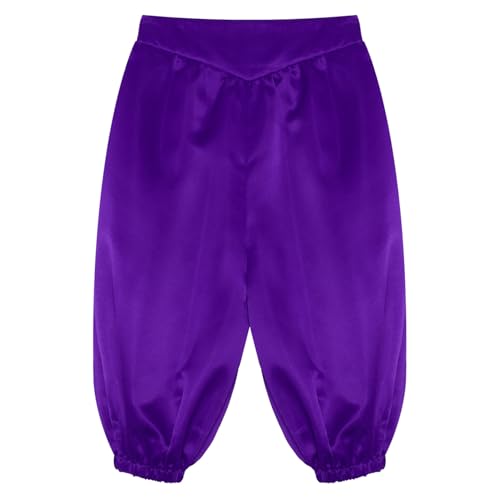 Big Boys Girls Victorian Capri Pants High Waist Elastic Shorts Renaissance Fairs Bloomer3
