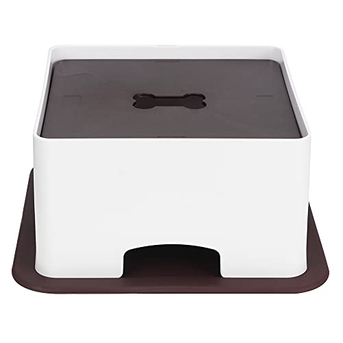 Acouto Mesa de Alimentação Com Animais de Estimação Com Bloco de Silicone Sem Deslizamento para Cães