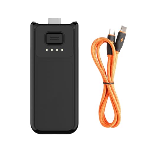 Poignée de charge légère 1600 mAh pour étendre l'autonomie des caméras de poche 3 et 4