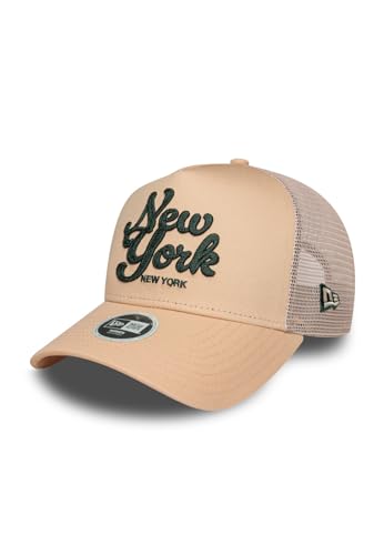Casquette trucker rose pastel New Era pour femme, style urbain et chic taille unique