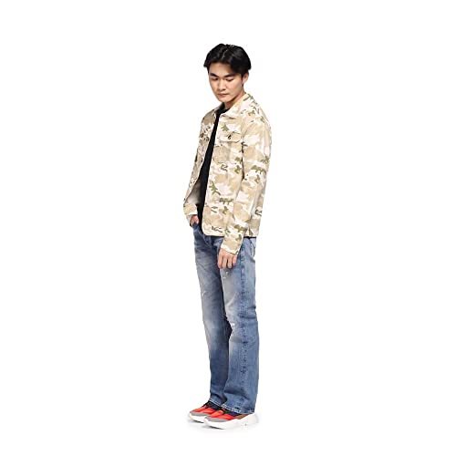 Image of JACK & JONES Men's Cotton Short A-Line Coat