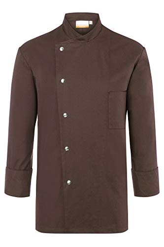 Karlowsky Herren Kochjacke Lars 65% Polyester, 35% Baumwolle Hellbraun Größe 72