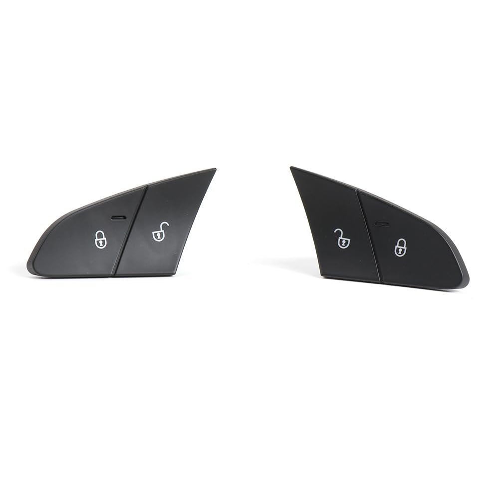 Lock Unlock Switch Button Central Door Patch Switch Button Interior Decoration Replacement for Porsche Cayenne Panamera S GTS 2010-2016 Accessories (1