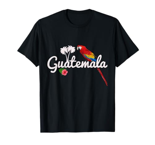 Guatemala Loro, Guacamayo Vintage Pride Guatemala, recuerdo guatemalteco Camiseta
