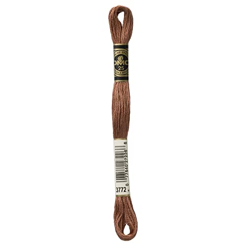 Image of DMC 6-Strand Embroidery Cotton Floss, Very Dark Desert Sand