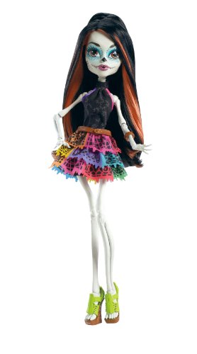 Muñeca Skelita Calaveras Monster High Travel Scaris miniatura 2