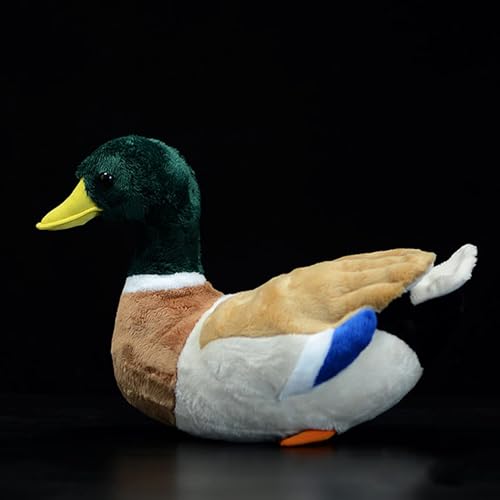 Tiny Heart Mallard duck Animal Plush Toy 13in, Soft Duck Plush Toy Simulation Series - Image 3