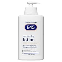 E45 - Moisturising Lotion For Dry Skin Conditions | Non Greasy Lotion | Hypoallergenic | 200mL