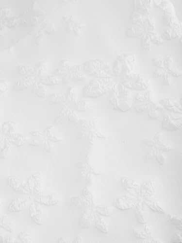 CIDER Dresses for Women Floral Backless Bowknot Mini Dress Jacquard U-Neck Scoop Neck Holiday Party3