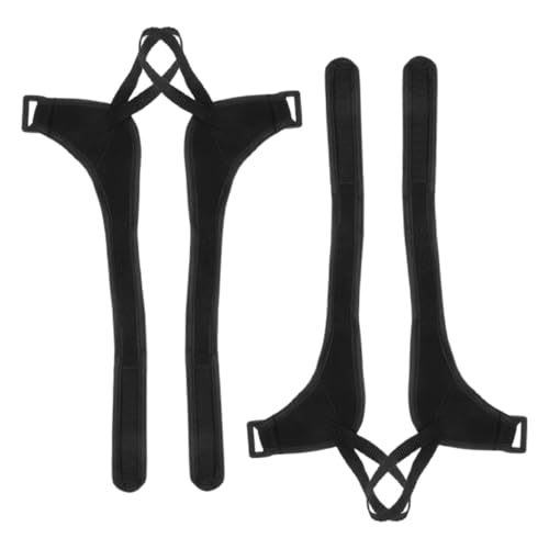 Milisten 2paires Sangles De Poignet pour Bâtons De Ski Et Randonnée Ajustables Polyester Confortable Bandes De Fixation pour Accessoires Déambulateurs Et Bâtons De Marche Large Compatibilit