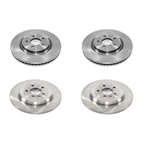 Front Rear Brake Rotor Kit Brake Disc Fits Ford Explorer 2011-2019 Fits Ford Flex 2012-2019 Fits Ford Taurus 2011-2019 Fits Lincoln MKS 2011 2012 Fits Lincoln MKT 2012-2019
