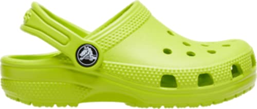 Image of Crocs Kids' Classic Clogs, Lime Punch, J6