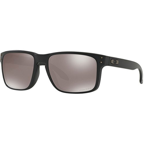 Oakley Men's Holbrook Polarized Sunglasses,Matte Black