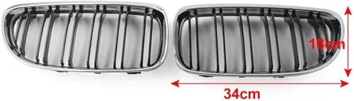 Parrilla delantera para BMW Serie 3 E90 E91 2008-2012 (OEM 51137201969) 6