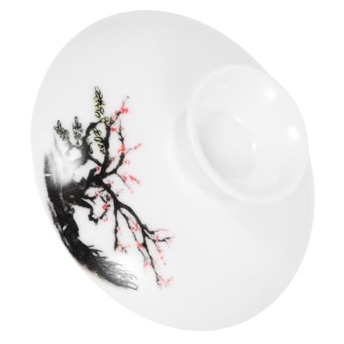 Homoyoyo Tapa de Taza de Té Retro para Tetera Cubierta de Práctica y Fácil de Usar Accesorio Doméstico para Evitar Derrames y Limpio