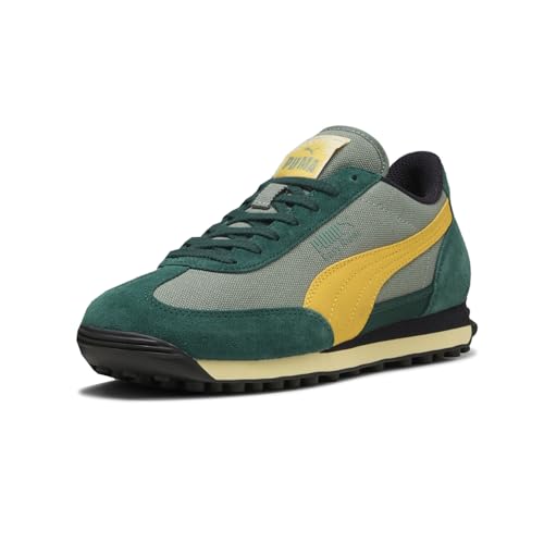 PUMA Mens Easy Rider Weathered Sneakers Shoes Casual - Green, Grey, Yellow - Size 9.5 M2