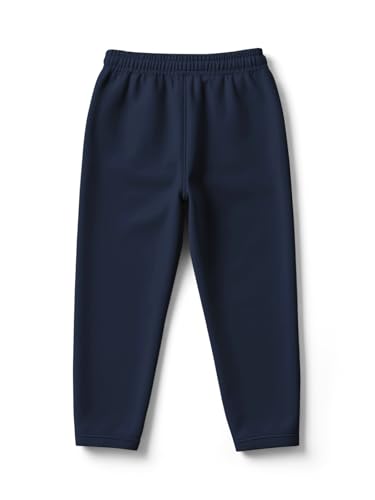 Image of HELLCAT Trendy Solid Cotton Blend Regular Fit Track Pant for Boys - Pack of 4