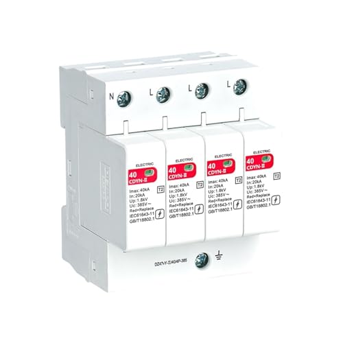 Parasurtenseur CDYN absorption maximale 40 kA pour réseau 3P+N 275V YX