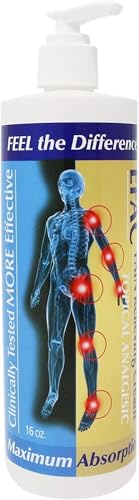 EFAC Pain Relieving Cream Clinically Tested More Effective Topical Analgesic, Fast Acting CLINICALLY Proven Pain Relieving Cream 16 Ounce