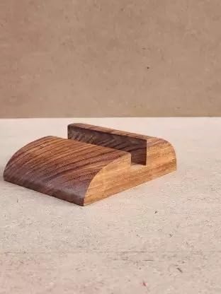 Indian Decor SZY Wooden Portable Mobile Stand for Table – Cell Phone Stand for All Smart Phones and iPhone - Mobile Holder-image-23