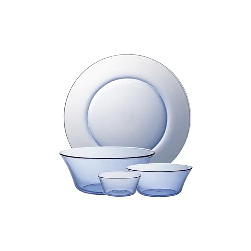 Duralex 14 Piece Dinner Set  Marine