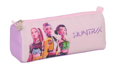 K-Pop Demon Hunters - Iconic - Portatodo con Cremallera y Compartimiento, Estuche...