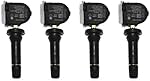 Tire Pressure Sensor Pre-Programmed 315Mhz Tire Pressure Monitoring System (TPMS) Sensors Compatible with FORD LINCOLN Replaces# HC3T-1A180-AB HC3T-1A180-AA HC3T-1A180-AC HC3T-1A150-AA 4-pack