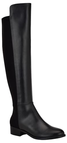 NINE WEST Nayli Botte au-Dessus du Genou Chaussure Tendance Automne Hiver
