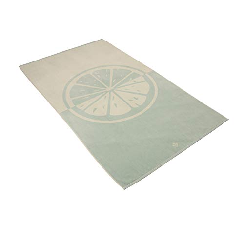 Preisvergleich Produktbild Vossen Strandtuch Lemon Shell, 100 x 180 cm