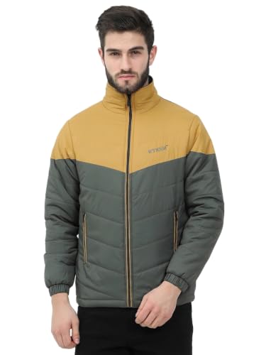 Image of Ryker Regular Fit Polyester Men's Jacket Full Sleeve Zipper Jacket for Men's