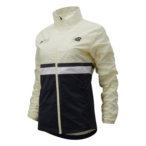 New Balance London Marathon Damen Jacke Clear Yellow, Hellgelb, 38
