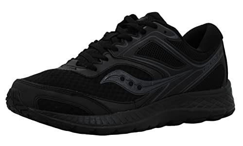Saucony Cohesion 12 Scarpa da Corsa Running Jogging su Strada o Sterrato Leggero con Appoggio Neutro per Uomo Nero 42 EU