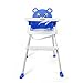 4 in1 Baby Hochstuhl Cabrio Kleinkind Tisch Sitz Booster Säuglingsernährung Stuhl (Blue)