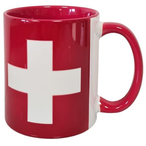 Tasse en céramique Confédération Suisse by Cbkreation