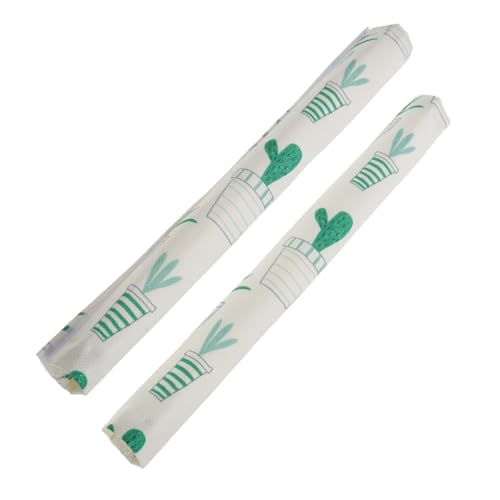 NUOBESTY 1 Par Cubiertas de Manija de Refrigerador Protector de Puerta para Manijas de Electrodomésticos de Fundas Decorativas para Cocinas Instalación y Protege de y
