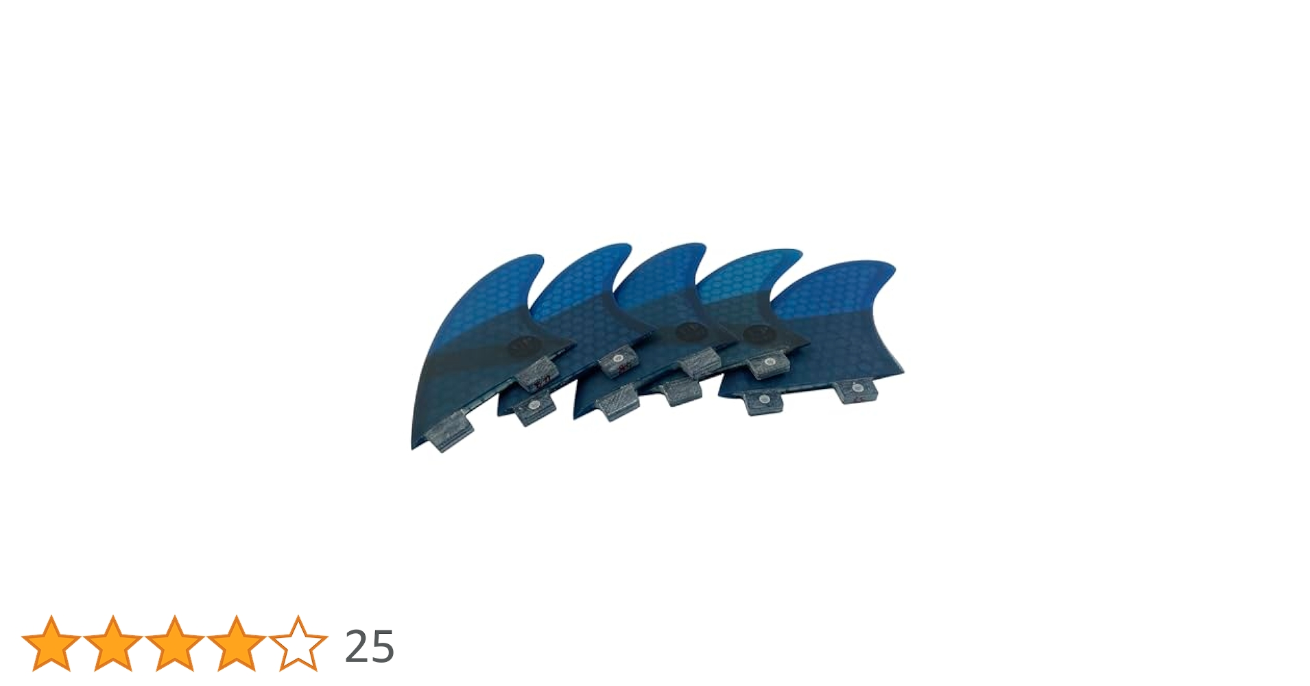 Amazon | UPSURF サーフボードフィン Double Tabs 対応 5フィン