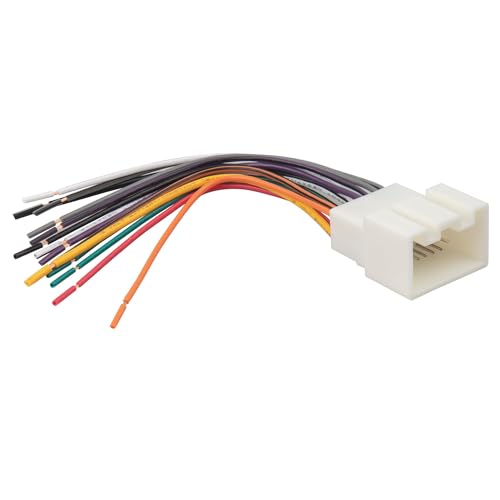 RED WOLF Car Radio Wiring Harness Connector for Ford 1999-2004 F150 / F250 2001-2003 Mustang,...