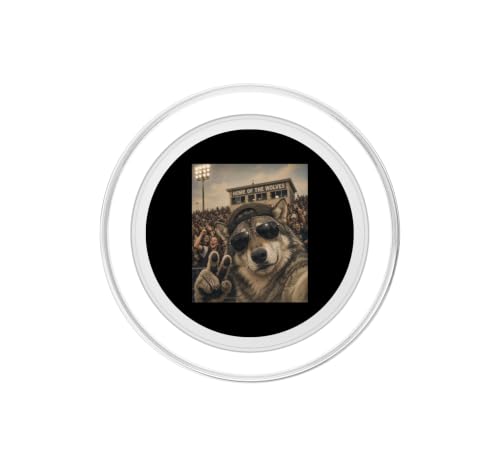 PopSockets PopGrip para MagSafe de Wolf Student con anillo magnético extraíble 2