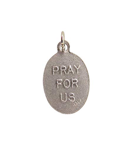 Saint Kateri Tekakwitha Medal Pendant, 1 Inch3