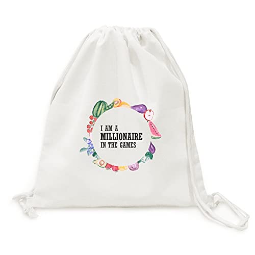 Sac en tissu pliable fruits et légumes cabas réutilisable à sangle