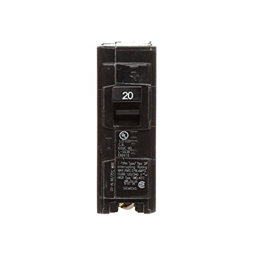 Siemens Q120 20-Amp Single Pole Type Qp Circuit Breaker thumb #2