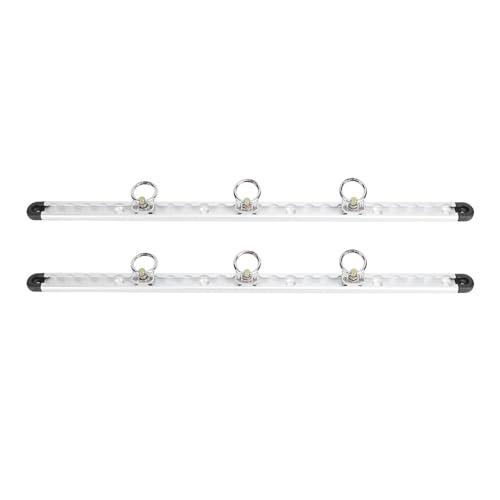 Amarre de riel en L de aluminio anodizado duradero