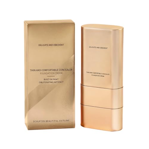 Base En Crema, Aplicación De Maquillaje Base Sin Esfuerzo, 15 G, Correctora En Barra De Doble Punta, Maquillaje De Larga Duración, Fácil Aplicación, Para Todo Tipo De Piel