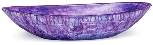 Casa Padrino Lavabo de Lujo púrpura/Azul 60,9 x 29,7 x A. 11,9 cm - Lavabo de hormigón Hecho a Mano - Accesorios de baño de Lujo