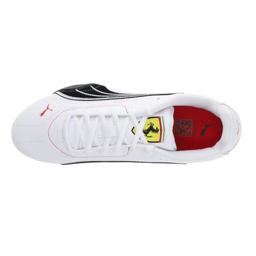 PUMA Mens Scuderia Ferrari Catch Lace Up Sneakers Shoes Casual - White - Size 10 M4