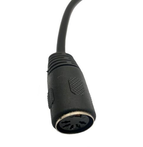 5-Pin DIN MIDI Extension Cable 5-Pin DIN MIDI Male to Female Adapter Extension Cable for MIDI Keyboard Keyboard Synth MIDI Guitar and Other Music Gear(1.5M/5Ft)