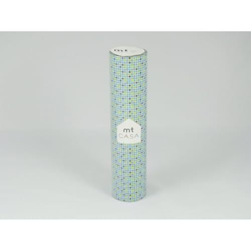 Masking tape 20cm x 10m MT Casa mosaïque bleu papier washi décoration