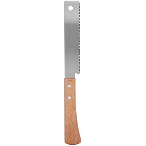 Small Hand Saw Wooden Handle Accurate Household Woodworking Flush Cutting Trim Tool 12in,for Garden Pruning, Carpentry, Decoration, Household saws Cover