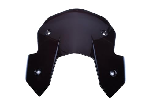 avdb-Moto Windschild/Windschutzscheibe kompatibel mit KTM Adventure 1190/1290 2013-2016, Adventure 1050 2015-2016, Adventure 1090 2017-2018 Polycarbonat (Schwarz)
